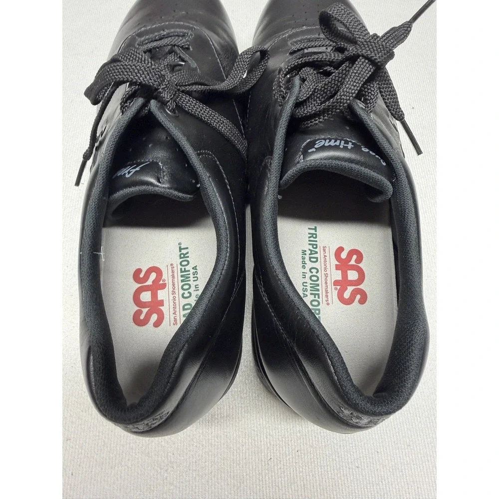 SAS Free Time Shoes Womens 11 M Walking Sneakers Lace Up Low Top Comfort Black